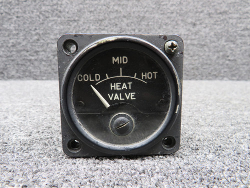 840-78 Avion Heat Valve Indicator (Worn, Chipped Paint)