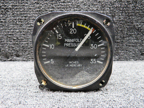 6111 United Instruments Manifold Pressure Ind (Code D.47) (Damaged)