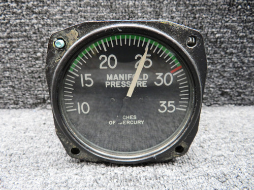 AW-23-4-25-NF5 US Gauge Manifold Pressure Indicator (Worn Face)