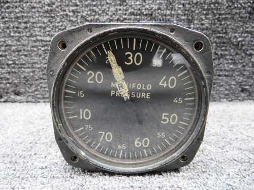 AN5770 Kollsman Dual Manifold Pressure Indicator (Worn Face)