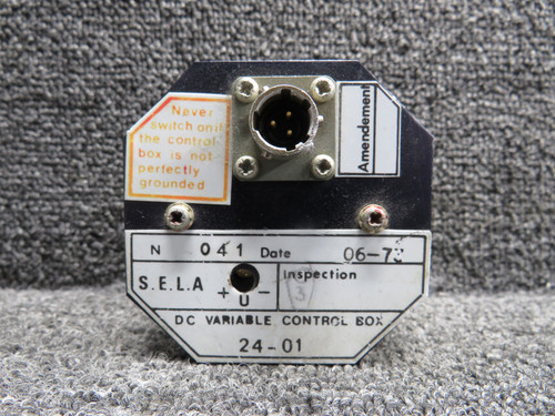 24-01 Dassault Falcon 10 DC Variable Control Box