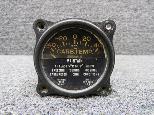 Carb Temperature Indicator (-45 to 45 Degrees Celsuis) (Minus Data Plate)