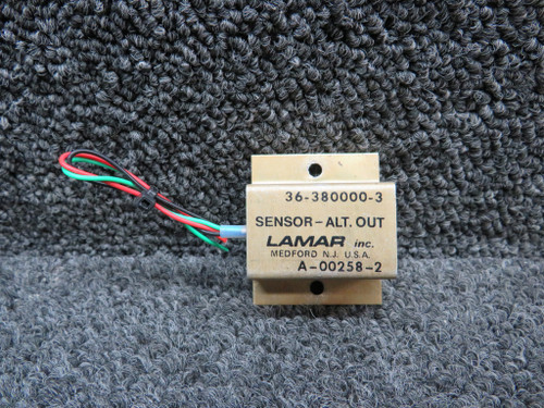 36-380000-3 (Alt: A-00258-2) Beech 58 Lamar Alternator Out Sensor (Volts: 28)