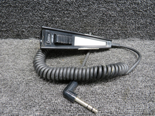 62800-007 Cessna Handheld Microphone (Black)