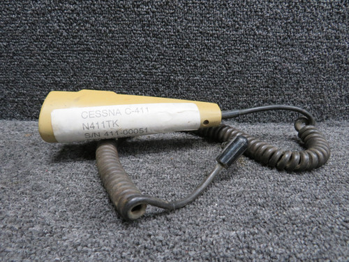 Cessna 411 Handheld Microphone (Tan) (No Data Plate)