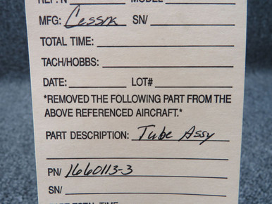 1660113-3 Cessna Tube (JC)