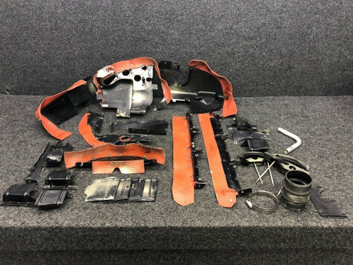 Cessna T310Q Continental TSIO-520-BB Engine Baffle Set LH Engine (SMOH: 296.70) BAS Part Sales | Airplane Parts
