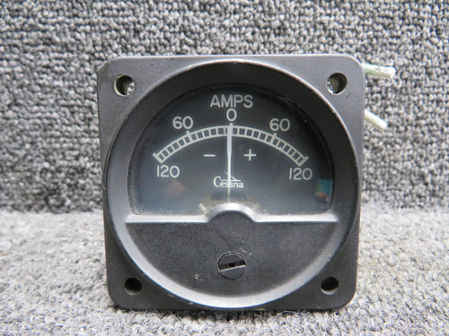 Cessna 310L Ammeter Indicator (Amps: -120 to 120)