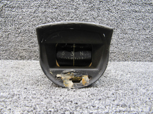 C660501-0102 Cessna Compass Indicator w Face Frame, Lighted (Core)