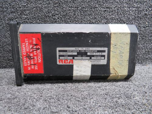 RCA MI-591085-5 RCA AVQ-75 DME Distance- GS Indicator 