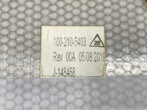 Kodiak 100-210-5403 Kodiak 100 Circuit Breaker Closeout Panel 