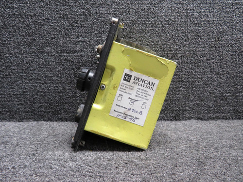 Collins 522-4017-003 Collins 614E-2G Pedestal Controller (Broken Light) (Worn Face) 