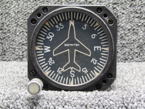 IU262-001-39 Sigma-Tek 4000B-30 Directional Gyro Indicator (Red Faded)