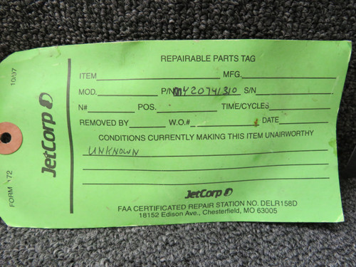 A5120-24506, MY20741-310 Falcon Jet Line and Valve Assembly with Green ...