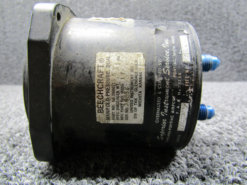 6020-17 (Alt: 50-380011-7) United Instruments Dual Manifold Pressure Indicator