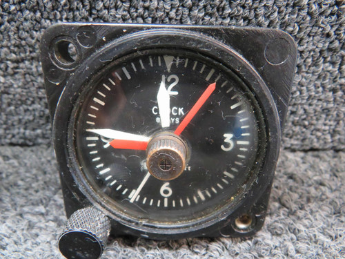 Beechcraft 8 Day Clock Indicator