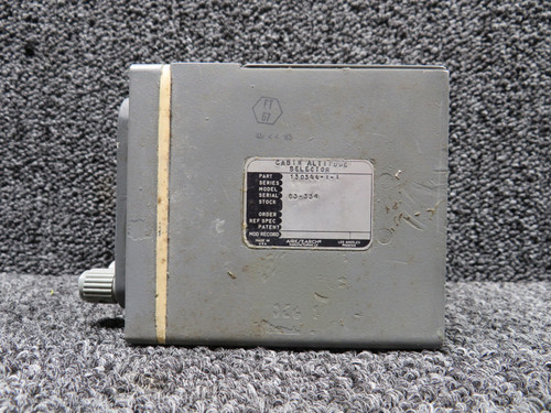 130344-1-1 Airesearch Cabin Altitude Selector Unit