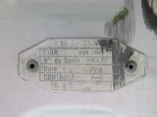 F10A291-001 Dassault Falcon 10 Nose Landing Gear Door Assembly LH