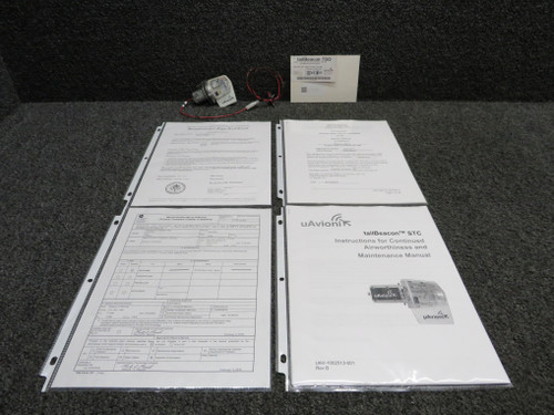 UAV-1001362-001-L Uavionix Tail Beacon Nav Light ADS-B Out with STC, 337 (Wear)