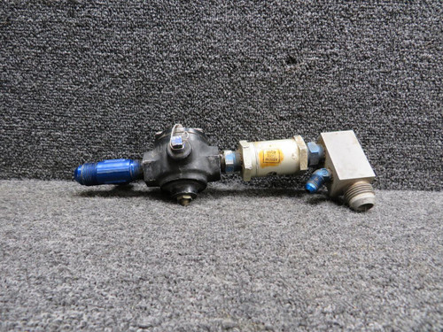 Aero Instruments 9520 Aero Equipment Suction Relief Valve with Free Flow Valve 
