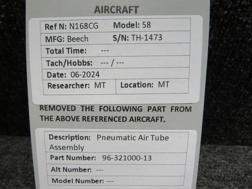 Does Not Apply 96-321000-13 Pneumatic Air Tube Assembly 