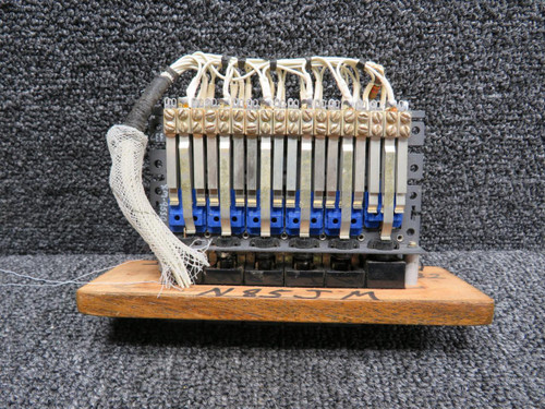  Dassault Falcon 6-Button Panel Assembly with Custom Frame (No Data Plate) 