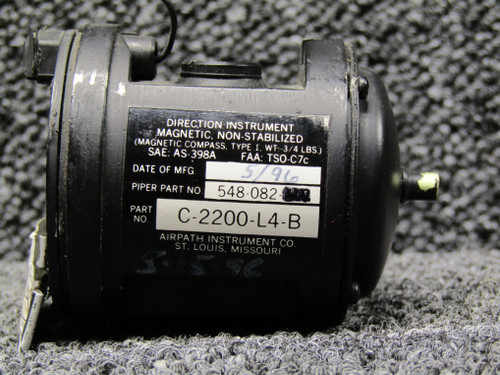 C-2200-L4-B (Alt: 548-082) Airpath Instrument Magnetic Compass Assembly