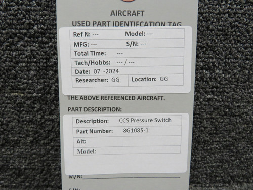 8G1085-1 CCS Pressure Switch