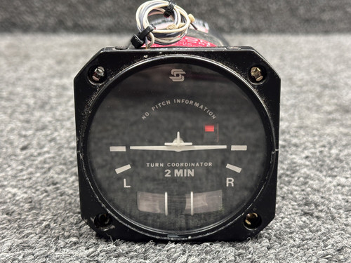 6405-14L S-Tec Turn Coordinator Indicator (Lighted) (14V)