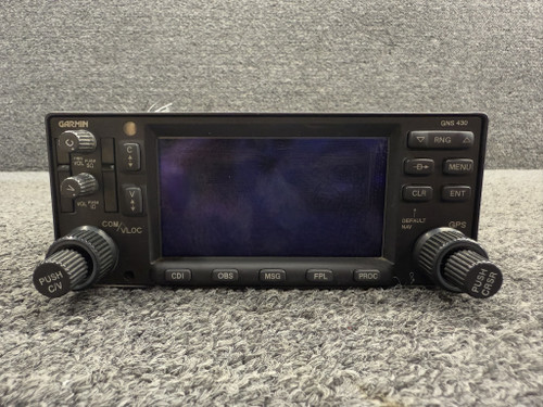 011-01060-40 Garmin GNS-430W WAAS GPS, Nav, Comm with Tray, Mods, 337 (14-28V)