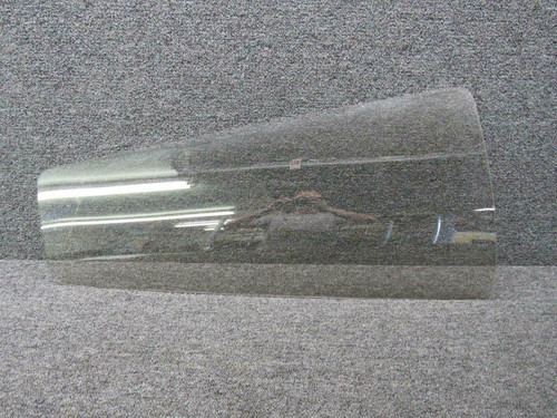 96-430010-67 (Use: 002-430000-129) Beech 95-C55 Glass Aft Window LH (T: .250") BAS Part Sales | Airplane Parts