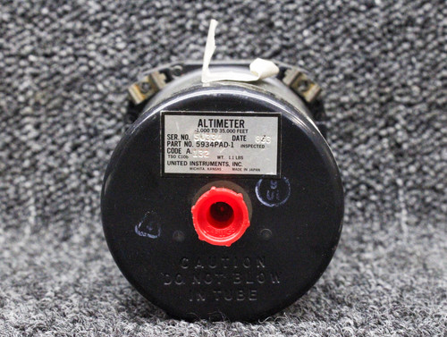 5934PAD-1 United Instruments Altimeter (Code: A.132)