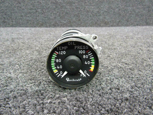 MD63-3 Mid-Continent Oil Temperature and Pressure Indicator (28V) (CORE)