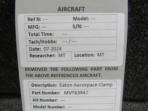 MVT63947 Eaton Aerospace Clamp