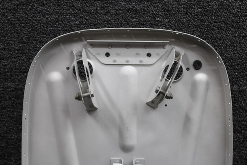0712203 Cessna 180 Tailcone Bulkhead Assy w Brackets (STA: 209) (Bead Blasted)