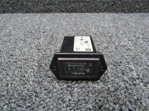 85000 Piper PA28R-201 Hobbs Quartz Hour Meter (Hours: 3,472.6) (Volts: 12-24)