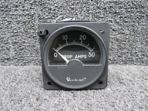 A-1157-11 (Alt: 90-380007-11) Beechcraft Hickok Prop Ammeter Indicator (V: 28)
