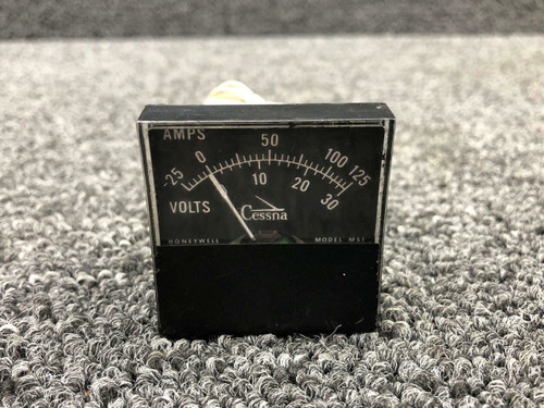 2664-1 (ALT: 20110032-102) Jewell Electric Ammeter / Voltmeter Indicator (28V)