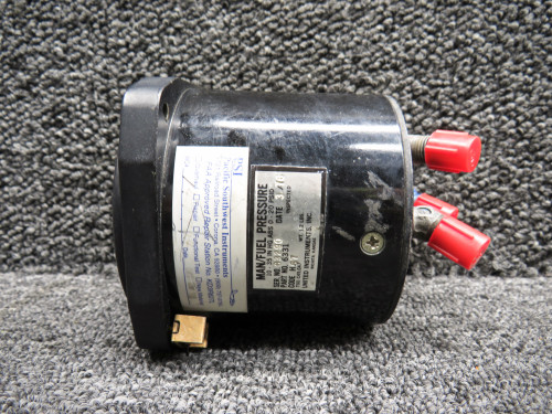 6331 United Instruments Dual Manifold & Fuel Pressure Indicator