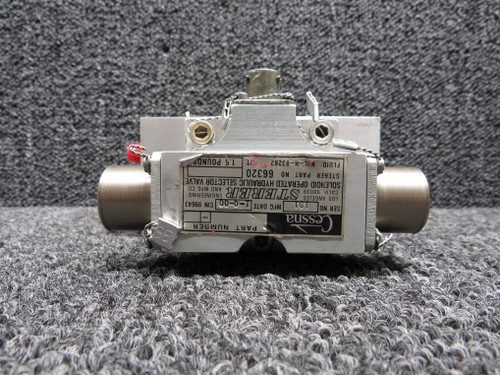 66040-3, 66320 Cessna Sterer Brake Manifold Hydraulic Selector Valve
