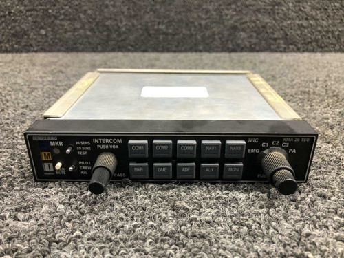 066-01155-0201 Piper PA32-300 Bendix KMA-26 Audio Panel Marker Beacon & Intercom