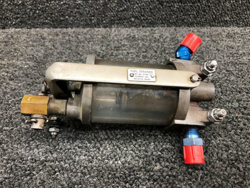 G199-25 Cessna 175 Garwin Fuel Strainer Assembly