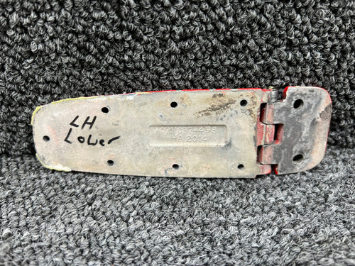 0711037-19, 0711037-21 Cessna 182P Cabin Door Hinge Assembly Lower LH (Colored)