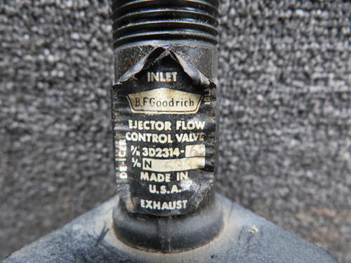 3D2314-62 BF Goodrich Ejector Flow Control Valve (De-Icer) (Volts: 28)