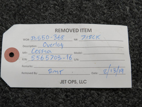 Does Not Apply 5565703-16 (Use: 5565703-20) Cessna Citation Cover Assembly 