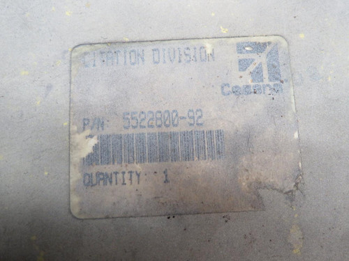 Does Not Apply 5522800-92 Cessna RH Access Wing Trailing Edge Inboard Panel 