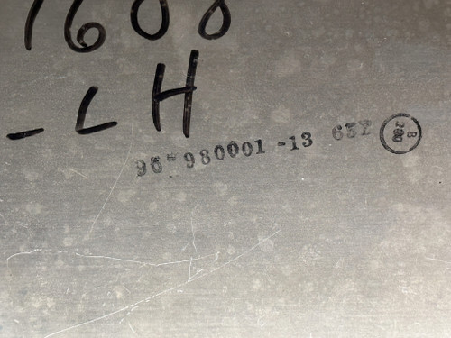 96-980001-13 Beechcraft 95-B55 Nacelle Access Door Inboard, Outboard LH (Colored)