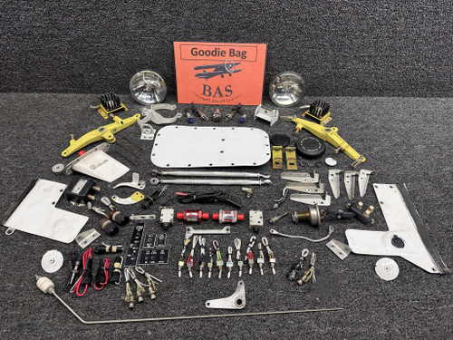 1973 Beechcraft 95-B55 Goodie Bag (Rods, Panels, Lights, etc.)