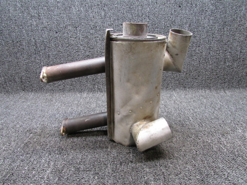 108-6222702 Franklin Motor 6A4-165-B3 Exhaust Muffler RH with Shroud