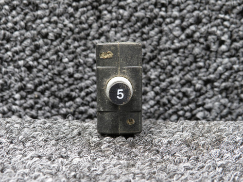 454-682 Potter and Brumfield Circuit Breaker Set of 3 (5 Amps) (Rust)